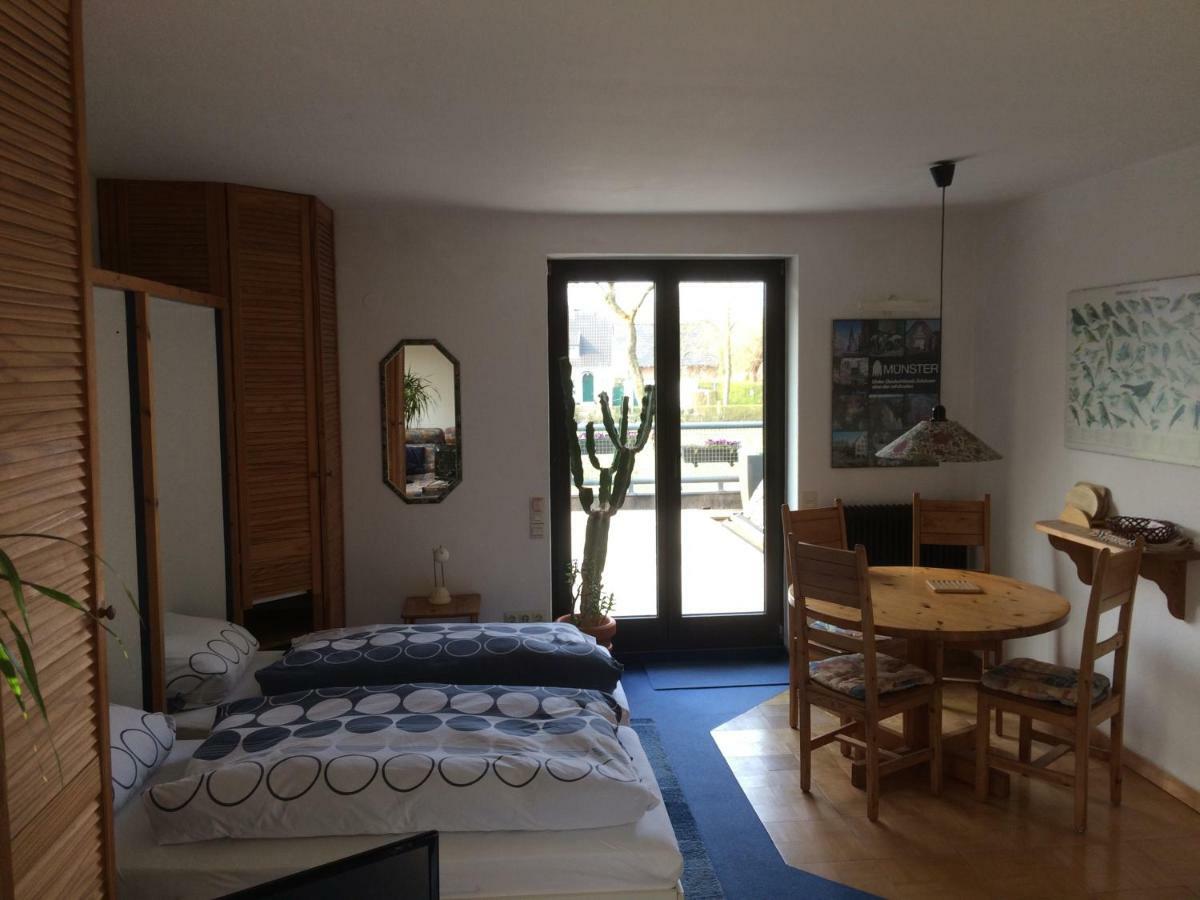 Idyllische Stadtrandwohnung Munster  Dış mekan fotoğraf